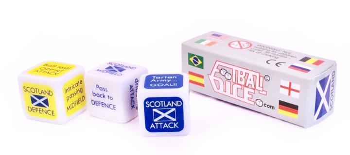 Football Dice components