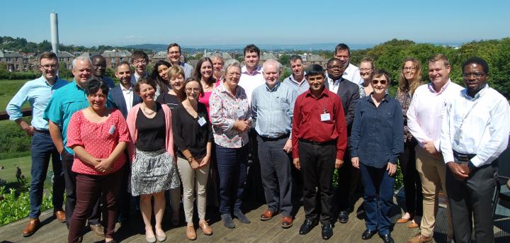 Participants at the SEBI workshop on Monitoring, Learning and Evaluation