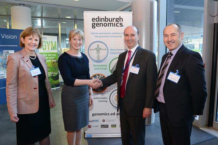 Scottish Genomes Partnership hosts Cabinet Secretary 