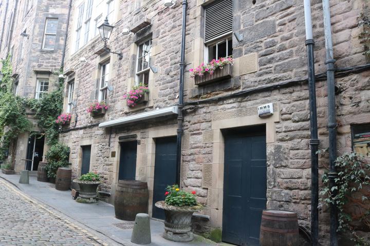 Site of the Oyster Club on Niddry Street South