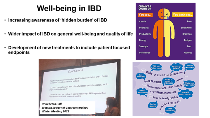 Well Being in IBD Graphic