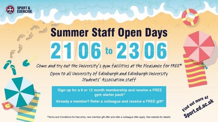 Summer Staff Open Days