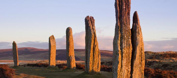 Orkney stone circle 