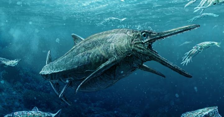Artist's rendering of Storr Lochs Monster