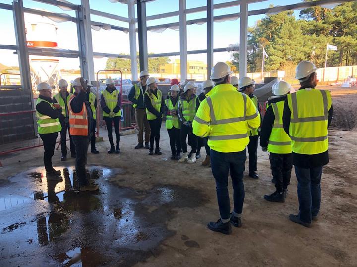 Civil Engineering Students visit ACF site 