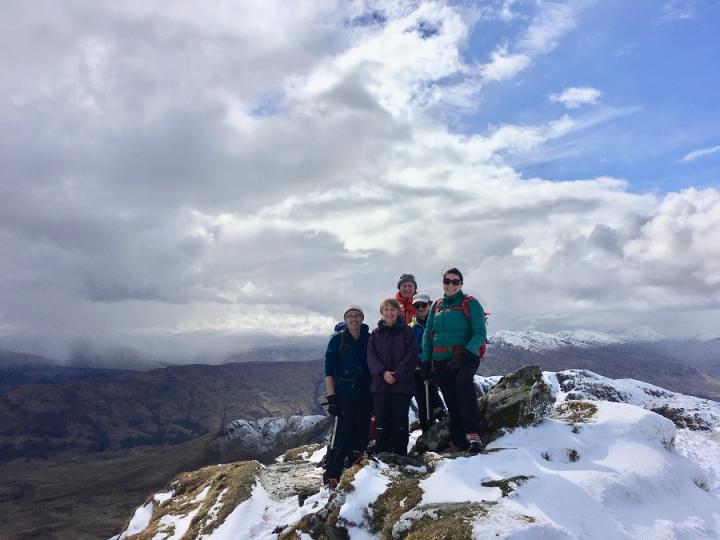 Tissue Repair Retreat 2019 - supervisors on Tarmachan