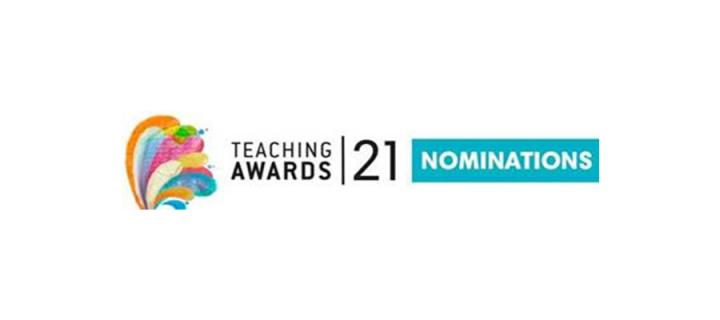 Staff Nominees for Teachers Award 2021 logo