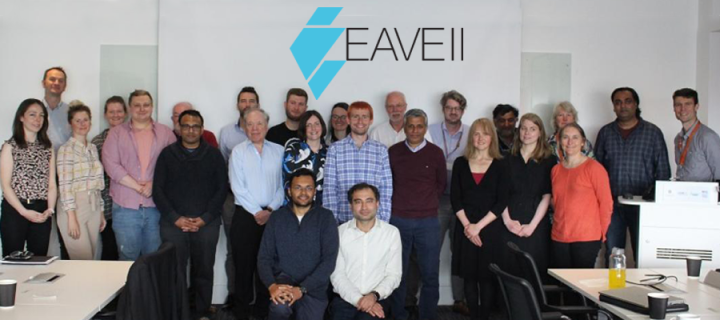 the EAVE II team and logo