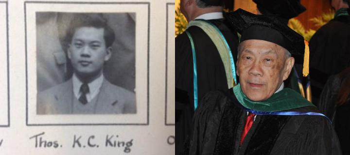 Thomas King then and now