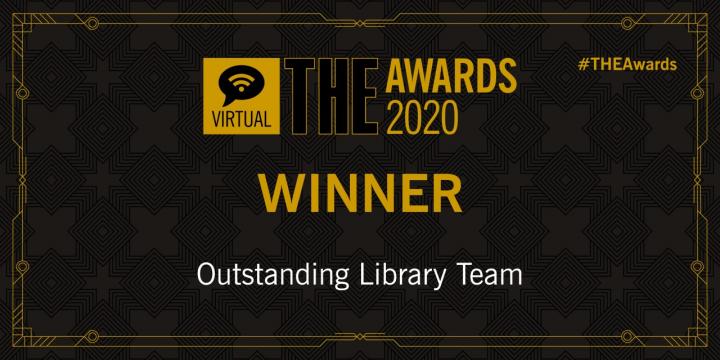 THE Awards - Edinburgh Library Team Winners