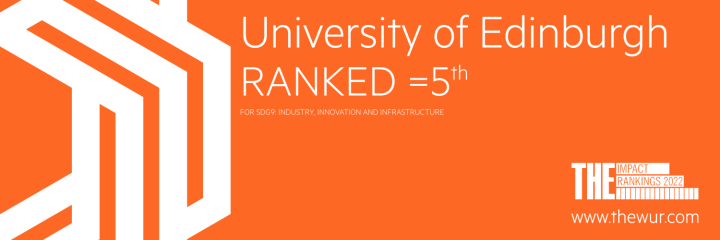 Times Higher Education Impact Rankings 2022 - 5th in the world for Industry, Innovation and Infrastructure 