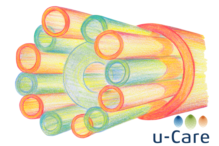 Illustration of fibre optic cables