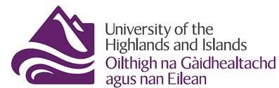 Logo of The University of the Highlands and Islands
