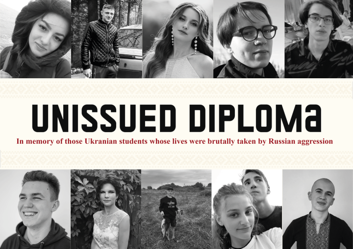 Students featured in Unissued Diplomas