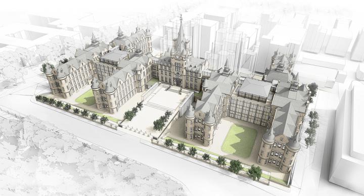 Architect's Impression of the Edinburgh Futures Institute