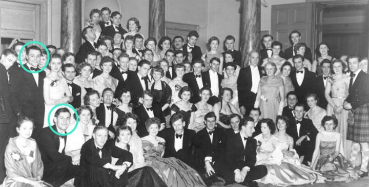 Royal (Dick) Veterinary College annual ball in the Assembly Rooms in February 1956.