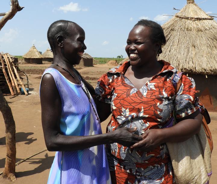 Vicky Opia healthworker who leads the Global Health Academy’s Palliative Care in a Changing Climate in Northern Uganda