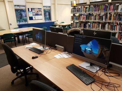 Western General PCs and study space