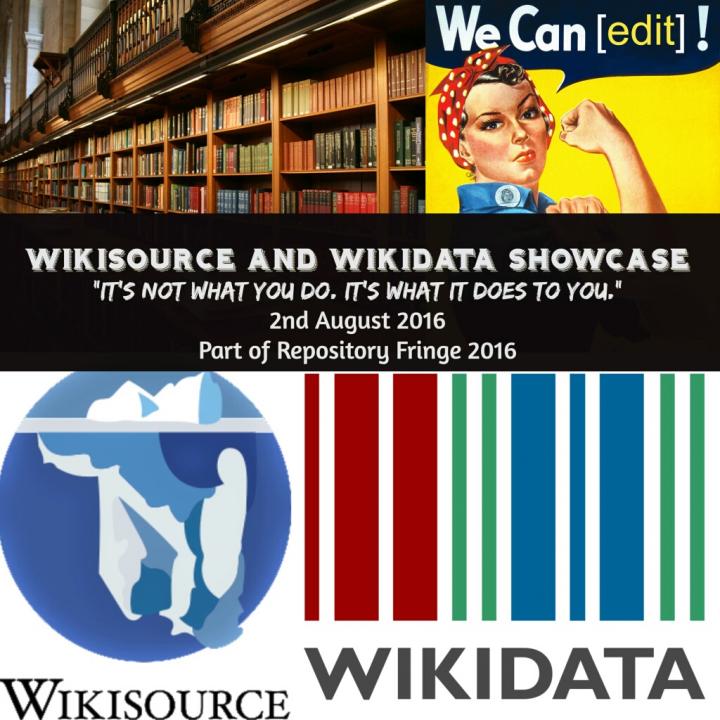 Wikisource and Wikidata Showcase