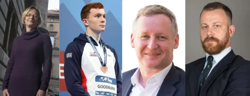 Four people who will receive honorary awards at our winter graduations. 