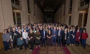 Group of staff celebrated for their 25 years of service