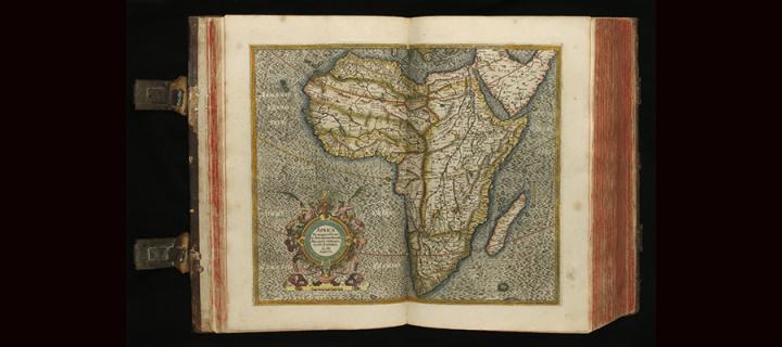 Image of Africa in the Mercator Atlas