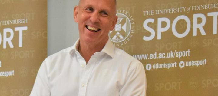 Image of Jim Aitken MBE, Director of Sport at the University