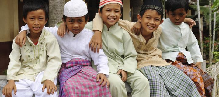 Muslim children