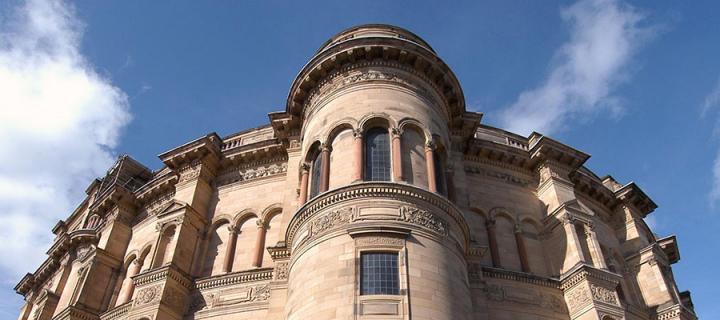 McEwan Hall against the sky