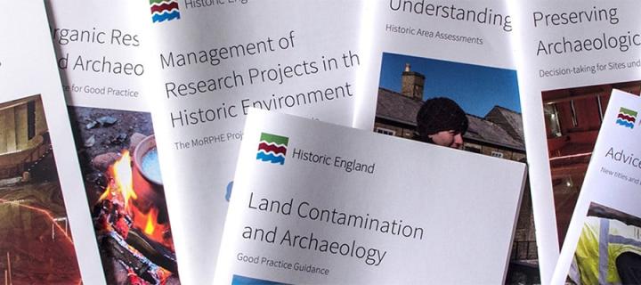 Covers of Historic England advice documents