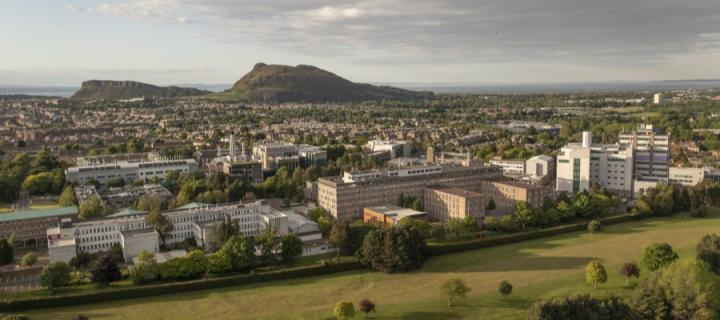 Aerial photo of KB campus