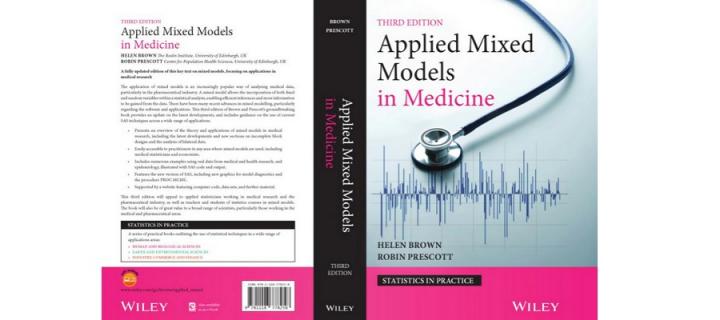Cover of textbook Applied Mixed Models in Medicine