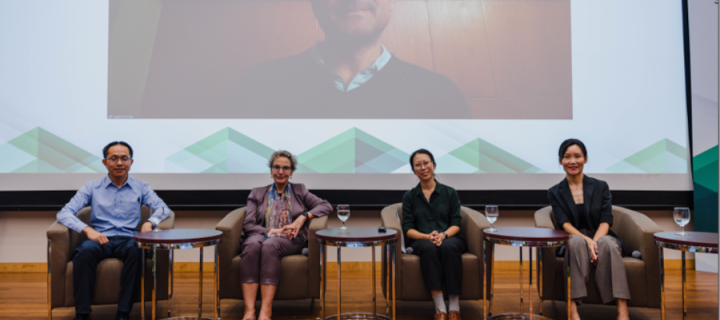 Presenters at recent talk on ageing in place