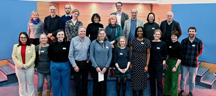  A group photo of all the speakers from the CGEM Away Day