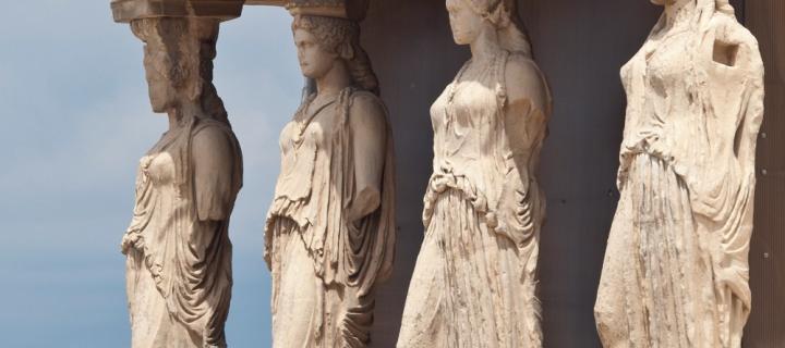 Classical Sculptures on Building