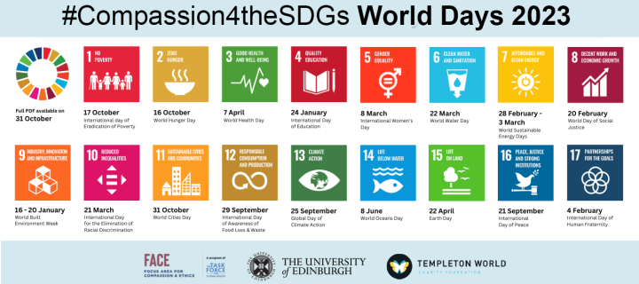World days for the #compassion4theSDGs project