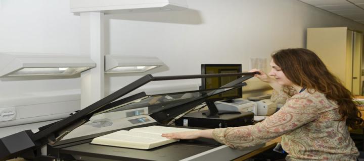 Scanning at the University Collections Facility