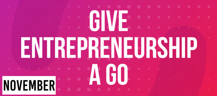 Give Entrepreneurship a Go - blog tile 