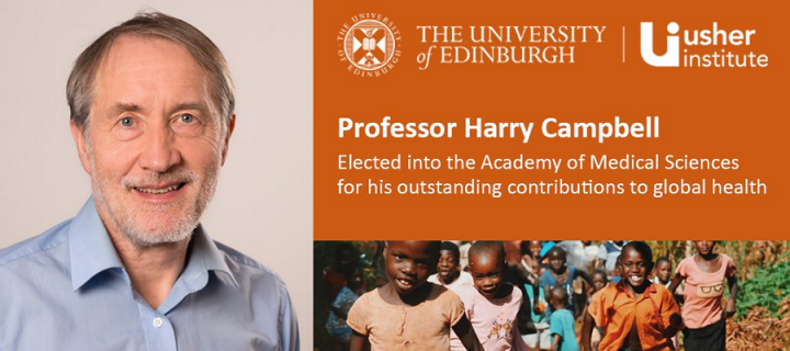 Harry Campbell elected Fellow of Academy of Medical Sciences