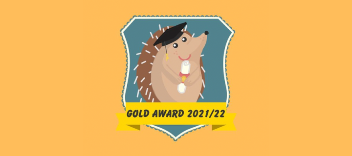 Hedgehog Friendly Campus Gold Award 2021/22