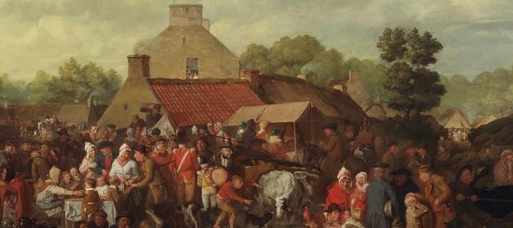 Pitlesse Fair, Sir David Wilkie, 1804