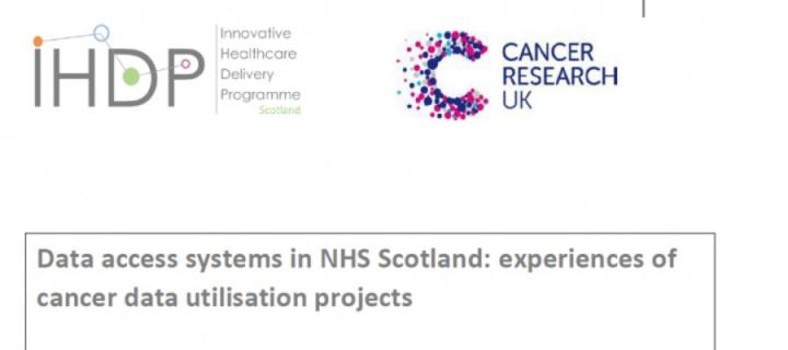 Cover Page for Data Access Systems Project Report March 2019 by IHDP and Cancer Research UK