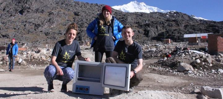 Apex 5 team during the expedition