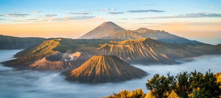 Indonesian mountains