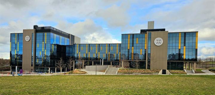 Image of the new Institute for Regeneration and Repair (IRR) building at BioQuarter