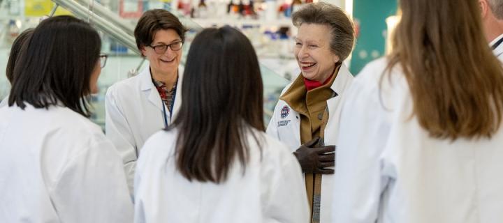 Chancellor of the University, Her Royal Highness The Princess Royal, opens the Institute for Regeneration and Repair