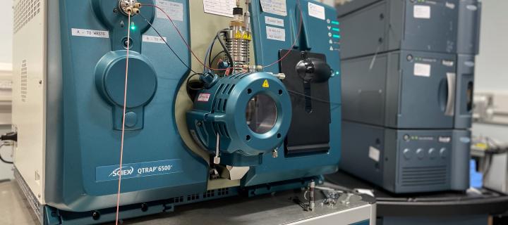 A photo of mass spectrometry equipment