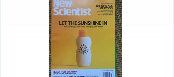 New Scientist featuring Richard Weller's work from the CIR