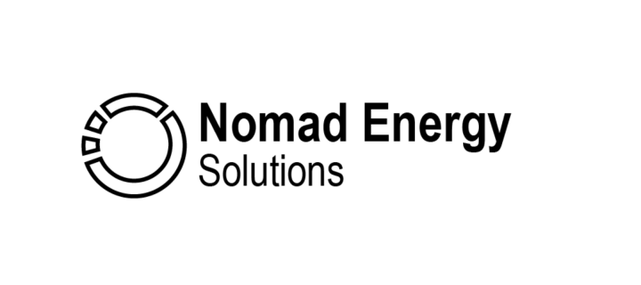 nomad energy solutions text on white background
