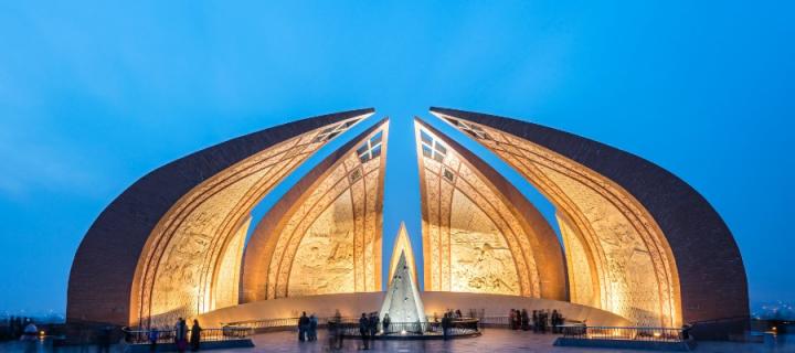 Pakistan geometric building